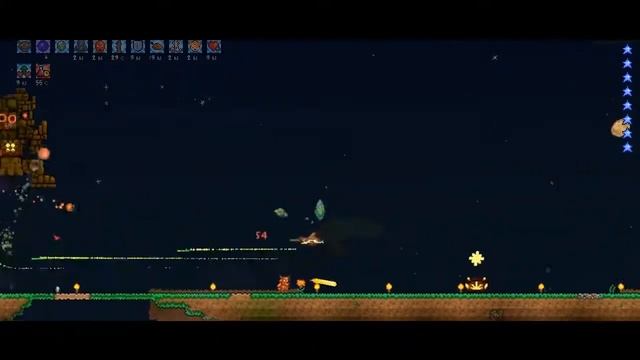 Культист лунатик и Голем ☛ Terraria смотреть онлайн