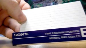 Кассета SONY EF60 1991 г. Распаковка, обзор и комментарии