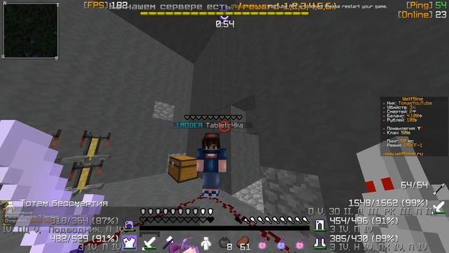 Слил ютубера на сервере WelfSine смотреть онлайн