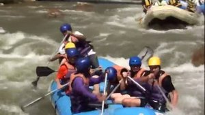 first time rafting in krabi, Shiok and fun!!