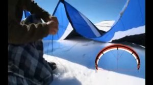 Школа сноукайтинга #14  Надувной кайт  Подготовка