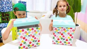 Miss Katy|Мисс Кэти Катя и Макс играют в большое и миниатюрное Челлендж
