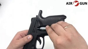Пневматический пистолет ASG Steyr Mannlicher M9-A1 пластиковый затвор 4,5 мм