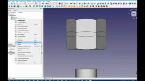 FreeCad Резьба не стандартным способом