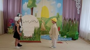 Инсценировка "Гадкий утенок", Г. Х. Андерсена, МОУ "Лицей 5", дошкольное отделение 2 Го. Подольскmp4