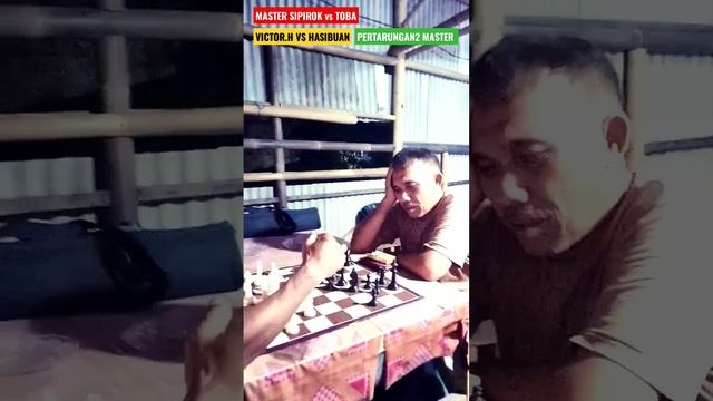 PERTARUNGAN LUAR BIASA 2 MASTER #catur #shorts_video #chess #arena