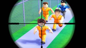Я убежал из тюрьмы в Roblox!!!