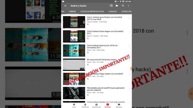 INFORMACION IMPORTANTE Y QUE PASO CON MIGO :V смотреть онлайн