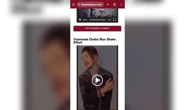 Trending Instagram Chammak challo Reels Tutorial | capcut chammak challo template смотреть онлайн