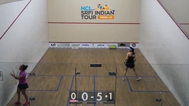 Round 2 | Janet Vidhi (IND) v [4] Sachika Balvani (IND)
