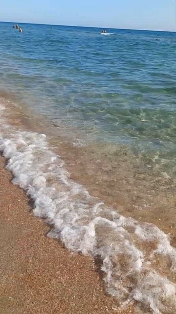 Пляж с.Поповка лето 2024 Крым#морекрыма #море #поповка #крымморе #Поповкаморе  #крым #крым2024 #пля