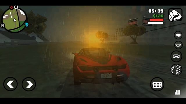 maclaren 720S mod in gta sa android_dffonly