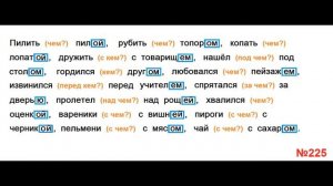 ГДЗ РУССКИЙ ЯЗЫК УПРАЖНЕНИЕ.225 КЛАСС 4 КАНАКИНА ЧАСТЬ 1