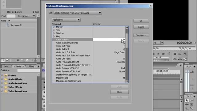 Premiere - Keyboard Shortcuts смотреть онлайн