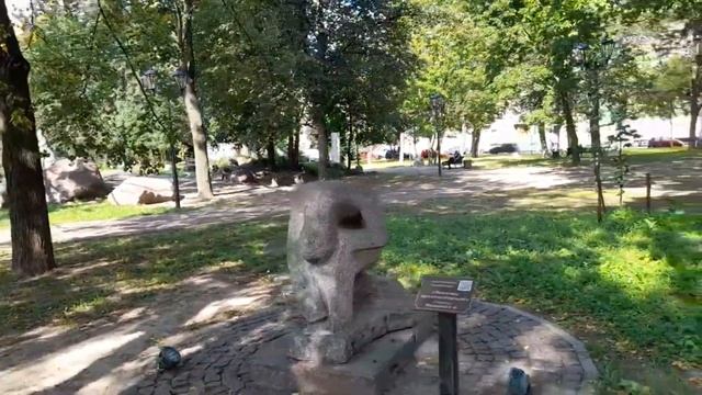 Выборг Парк каменных скульптур