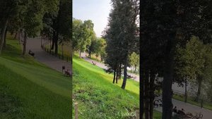 Прогулка выходного дня по парку В. Талалихина в Подольске.