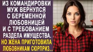 Из командировки муж вернулся с беременной любовницей и с требованием раздела имущества. Но жена...