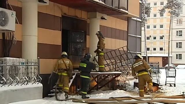 Пожар в ресторане "Миснэ" 13.12.2016 смотреть онлайн