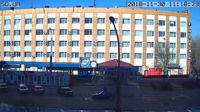 Гостиница Центральная и АТБ. Камера от Северодонецк online смотреть онлайн