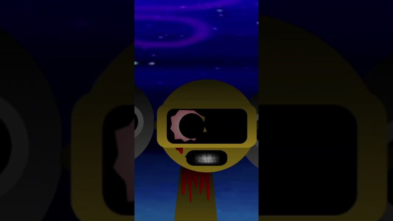 Crazy Robot  Sprunki Bob Squarepants  Horror MOD #funny #animation #sprunki #meme