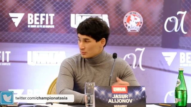 Махмуд Мурадов боец UFC провёл пресс конференцию в Ташкенте (Uzbekistan)