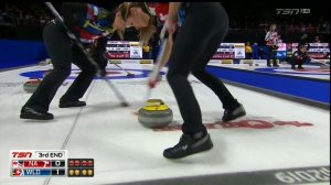 Curling babes: Team World clean sweep