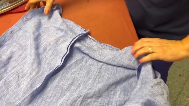 Мужская рубашка,уменьшить в объеме ,если обработка БЕЛЬЕВЫМ ШВОМ …SHIRT Adjustment, Size Reduction