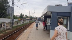 Станция Савёловская МЦД Д4 Наземного метрополитена Московских Центральных Диаметров D4 в Москве