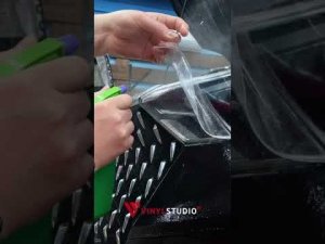 Инструкция по оклейке фар ФАВ Бестюн Т77 в защитную пленку