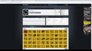 TF2 Как посмотреть инвентарь пользователя на  backpack