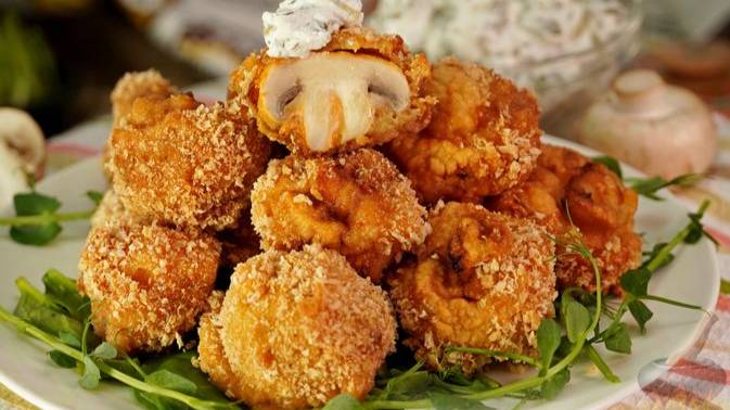 Хрустящая корочка, сочная начинка. ГРИБЫ В ТЕСТЕ