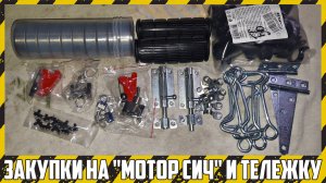 Финальная закупка на ремонт мотоблока "Мотор Сич" и тележки к нему.