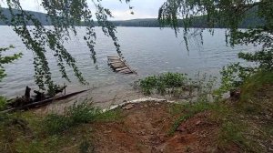 Природа и отдых на берегу Павловского водохранилища в Караидельском районе. Июнь 2024.