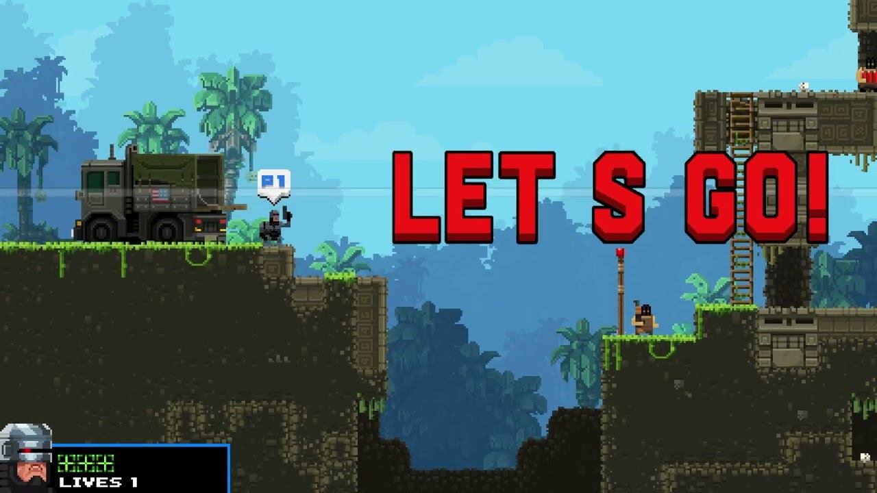 Broforce (Walkthrough) #1