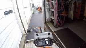 Stihl SR-450 service (has a leak)