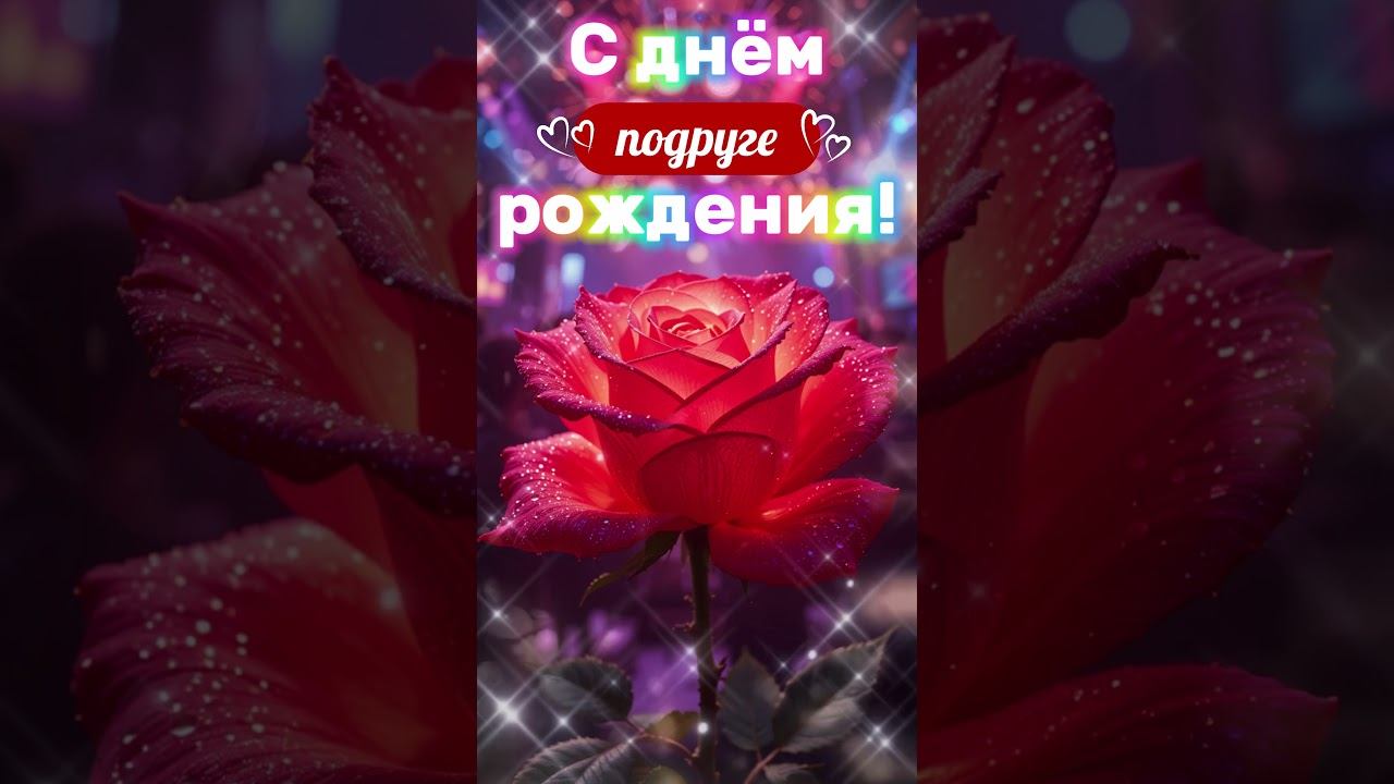 Всё то, ЧТО ТЫ СЕБЕ пожелать бы хотела, вот ровно того я тебе и желаю! #с_днем_рождения #подруге смотреть онлайн