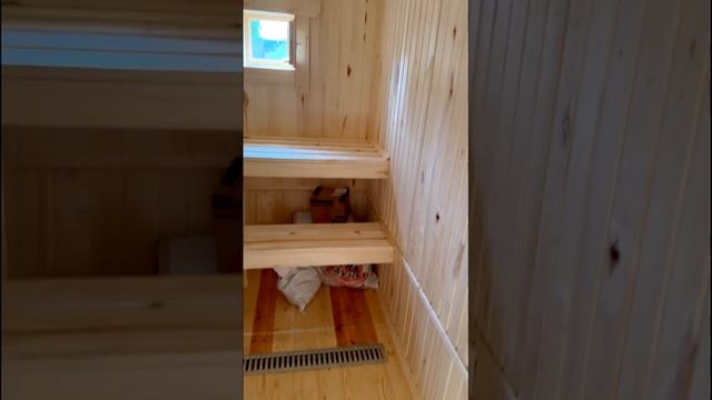Мобильная БАНЬКА Под Ключ 2,3х7 м. ОБЗОР Каркасной Бани