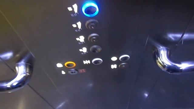 BRAND NEW Otis Gen2 MRL Traction Elevator at Khoroshёvskaya Metro Station, Khoroshёvsky in Moscow,