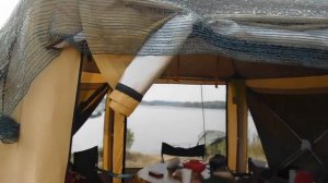 2обзор шатра мир/кемпинг