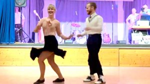 Boogie Woogie Dance Performance - Sondre & Tanya. Танцы