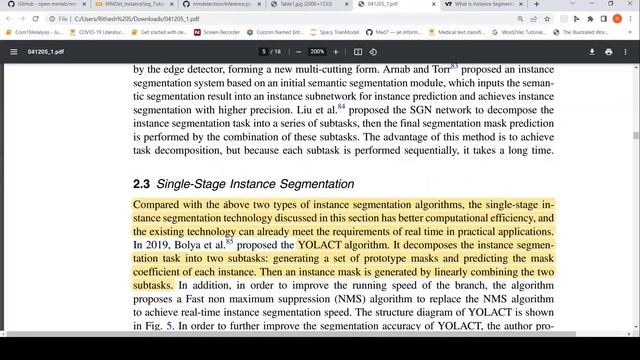 Instance Segmentation explained , MMDetection Pytorch Toolbox  PythonDemo #computervision