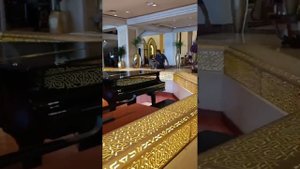 Знакомство с убранством ресторана в отеле  Ajman HOTEL в Аджмане  ( Дубай) #путешествия