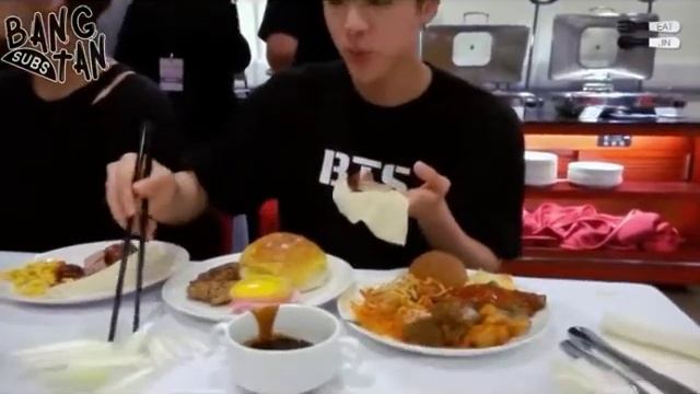 Переписка- JIN you Jung-kook! ( быстро принёс еду) ( ты сошол сума!) смотреть онлайн