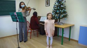 Полянская Арина 7 лет  Небесная скрипка муз  В Плешака, сл  Е Пальцева