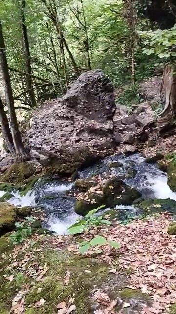 Водопад Исиченко, Мезмай, Апшеронский район #мезмай #водопад #адыгея #осень2023
