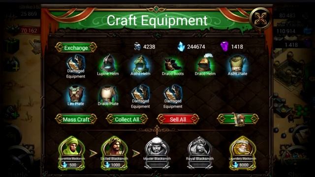 Clash of desert- Куем шмот на 500000 к синих крисов! смотреть онлайн