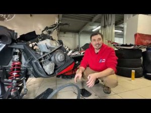 Polaris PRO-RMK устраняем люфт в руле. Часть 1.