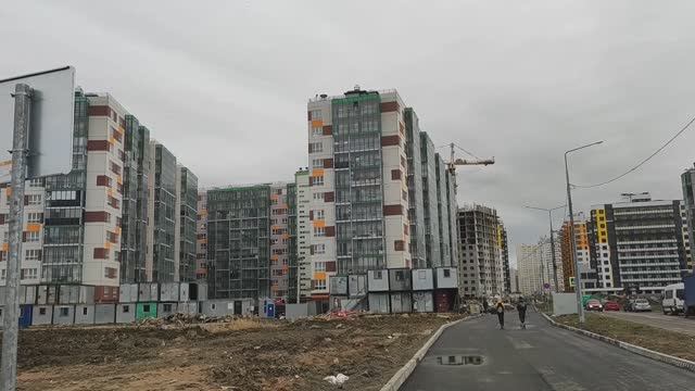 Шушары, два корпуса Аэросити 3 и 6