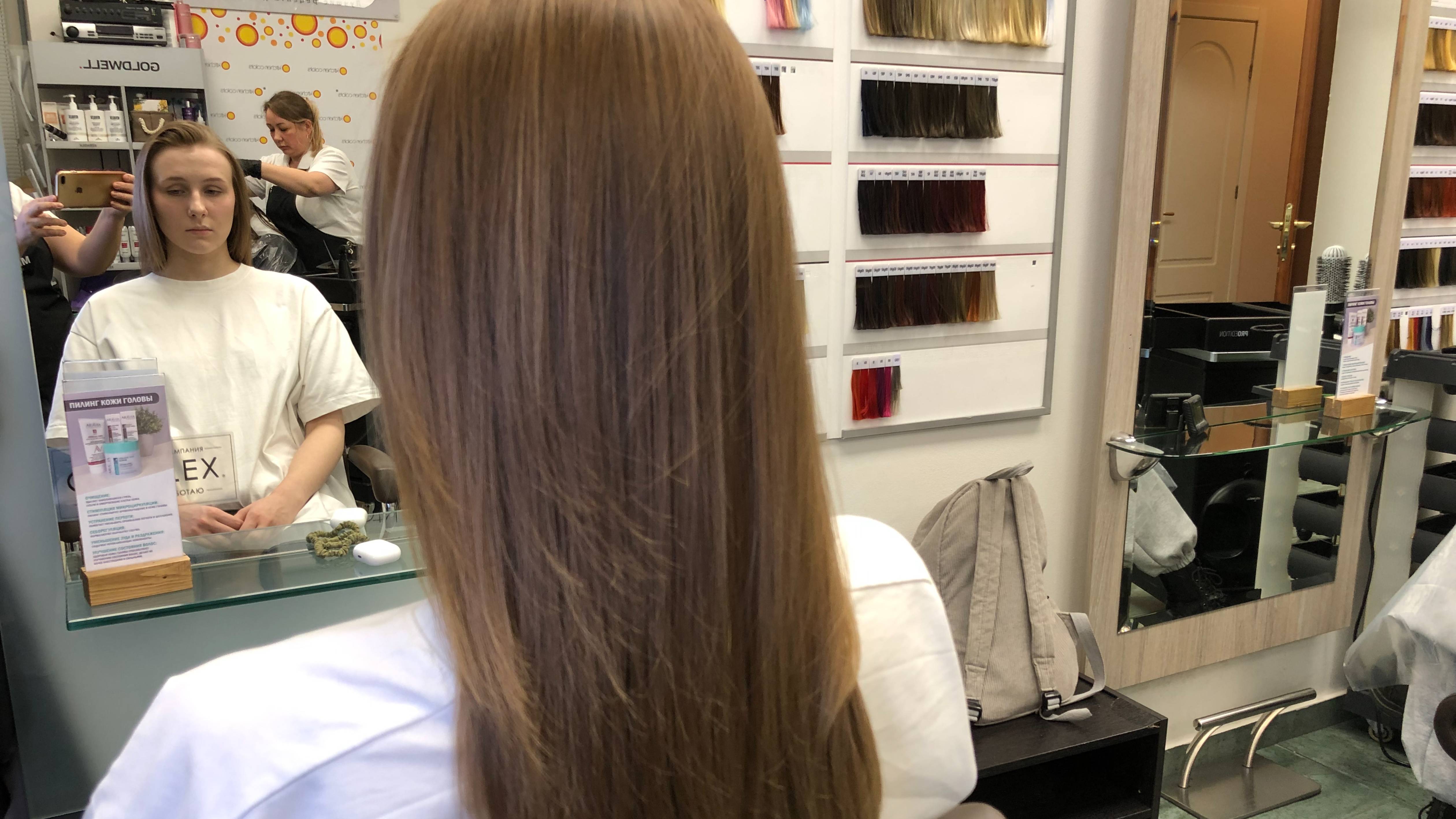 Выход из светлого цвета волос в натуральный оттенок смотреть онлайн