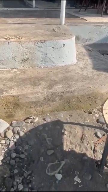 #shorts Отель и пляж на берегу моря Бали, чёрный песок Амеда
